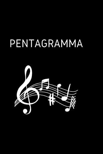 Pentagramma: | 200 pagine pentagrammate personalizzate | 10 diverse impaginazioni | Copertina flessibile | dimensioni 6x9