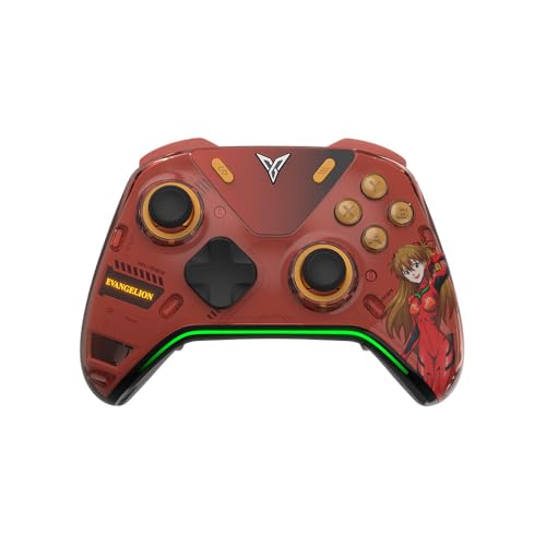 FLYDIGI APEX5-EVA �uAPEX5�v�G���@���Q���I���R���{���[�V�������f�� ���C�����X/�L�� �Q�[���p�b�h, Nintendo Switch/Windows PC/Android/iOS�Ή�, 6���W���C���Z���T�[����, �J�X�^�}�C�Y�\��R