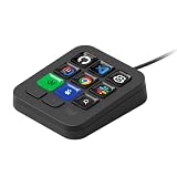 Logitech MX Keypad for Developers 9 LCD Keys with 3 Months of GitHub Copilot Pro+, App-Aware Profiles for VS Code, IntelliJ, Automation, USB-C, Windows, macOS - Graphite