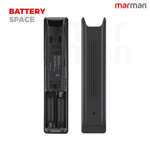 Image of marman Compatible Samsung Smart TV Remote Original BN59-01312F Model Bluetooth Voice Enabled with Hot Keys - Suitable for HD 4K LED OLED QLED Android Samsung TVs - Pairing Required