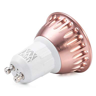 10pcs GU10 5W PANNOCCHIA 400-500Lm LED Lampada Tazza Bianco caldo bianco freddo Dimmerabile Faretto LED AC 220 V Lampadina in alluminio, Cold White
