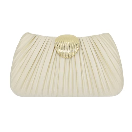 Image of Clutch Purse for Women, Evening Bag with Removable Chain Strap Elegant Handbag for Wedding /Prom /Cocktail /Party