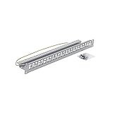  TRITON RAC-PP-X10-A1-19 Modular Patch Panel for MAX. 24 Keystone modules