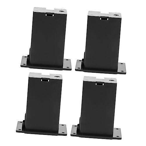 ERINGOGO 4pcs Boxes Guitar Pickup Battery Box Durable Battery Compartment for Acoustic Electric Guitars Easy Replacement for Musicians and Bands