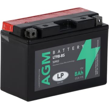 LP Motorcycle AGM Battery LT9B-BS (12V 8Ah)