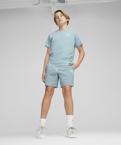 Image of Puma Boy's Solid Relaxed Fit T-Shirt