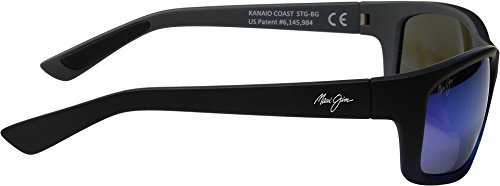 Image of Maui Jim Polarized Men's and Women's Kanaio Coast Wrap Sunglasses