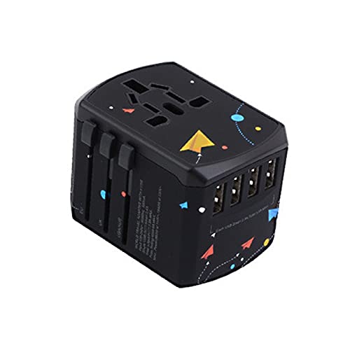 Adaptador de corriente universal mundial UE REINO UNIDO EE.UU. AU Adaptador de enchufe de enchufe eléctrico universal Adaptador de carga adaptadores de carga C.A. Adaptador de viaje de encendido Tapon