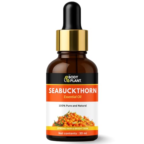 Image of Seabuckthorn Oil 30ml | Pure Cold-Pressed Seabuckthorn Oil for Glowing Skin, Anti-Ageing, Acne Care, Moisturising, Vitamin Rich Face & Hair Nourishment, Natural Repair