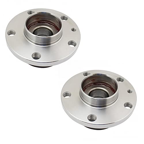 Image of TRQ Rear Left and Right Wheel Bearing and Hub Assembly Set 2 Piece Compatible with 2014-2017 Fiat 500L