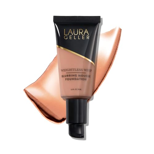 Image of LAURA GELLER Weightless Whip Mousse Foundation, Buildable - Golden Medium