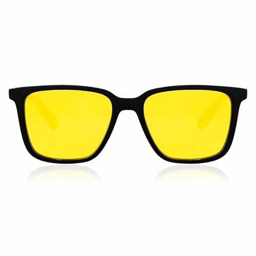 Image of Dervin UV Protected Yellow Lens Driving Polarized Sunglasses for Men & Women