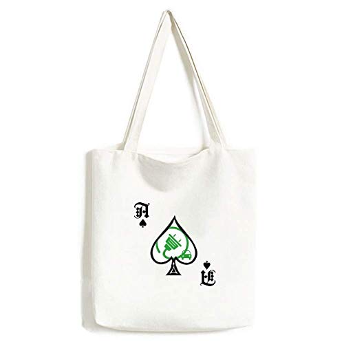 Sac à main pour loisirs créatifs et virées urbaines au style Poker Spade