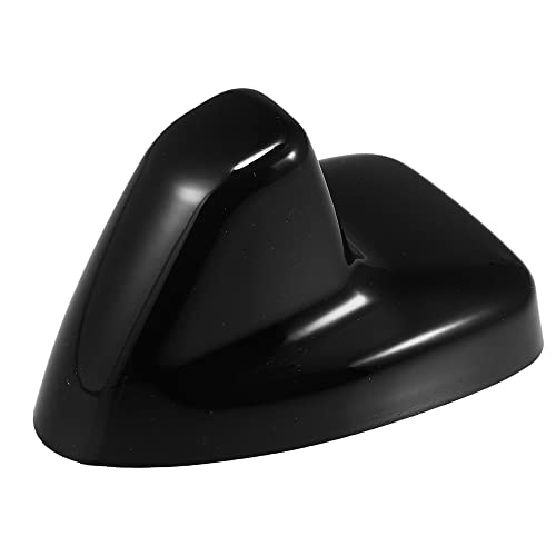 X AUTOHAUX Car Shark Fin Shape Antenna Roof Aerial Cover Trim Exterior Decoration Black for Ford F-150 2015-2020