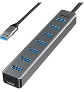 Amazon | atolla USBハブ USB3.0 HUB 7ポート 100cmケーブル USB3.0