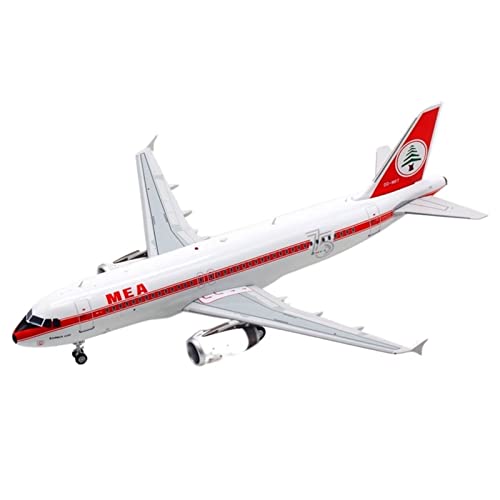Avión de colección A320 MEA escala 1:200 para decorar despachos y salas de estudio