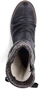Rieker Enkellaarsjes voor dames Z4773, zwart, 43 EU Rieker Enkellaarsjes voor dames Z4773, zwart, 43 EU