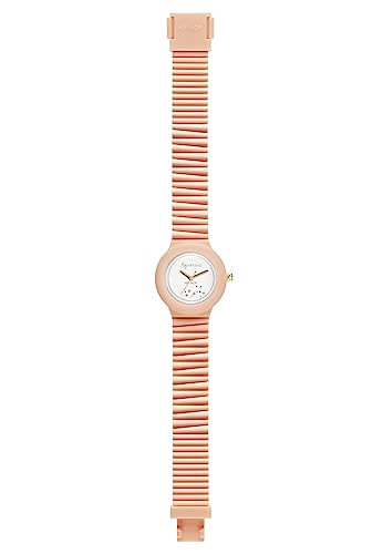 Montre femme silicone rose Hip Hop Starlights : finis les bracelets rigides