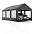 Hipicute 10'x20' Canopy Carport, Heavy Duty Portable Garage with with 4 Load-Bearing Sandbags, Roll Up Mesh Window, Pe Waterproof Canopy Waterproof Uv Resistant Car Port Canopy Tent for Boats, Cars