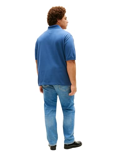 Image of Tommy Hilfiger Men's Short Sleeve Polo Shirts in Regular Fit With Stretch and Organic Pique Cotton