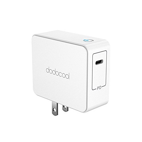 dodocool USB C Wall Charger 45W Power Delivery Fast Charger (ETL Listed) for Nintendo Switch, MacBook Pro/Air, Chromebook, MateBook X, Nexus, iPhone, Galaxy and More