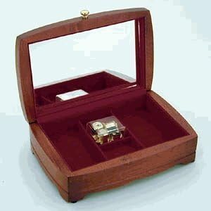 Reed and Barton Jewelry Box with 18 Note Sound of Music Musical Movement