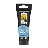 Pattex Montagekleber Kleben statt Bohren Wasserresistent, Kraftkleber für innen & außen, universell einsetzbarer Baukleber, Kleber mit hoher Festigkeit, weiß, 1 x 142g – Ansicht 2