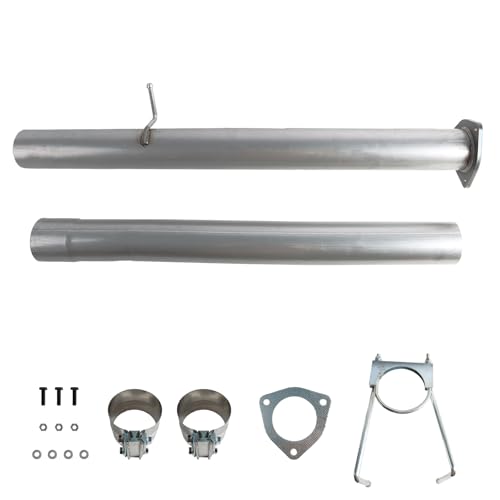 LELEHOKA Diesel Exhaust 4' Dodge Fit for 2013-2018 Ram 2500 3500 Cummins 6.7L V8 I6 Turbo 4' Pipe