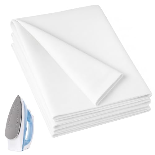 Mindsoft 3 Pcs Pressing Cloth for Ironing Cotton Cloth Pressing