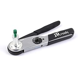 JRready JRD-HDT-48 Deutsch Crimp Tool, HDT-48-00 Solid Contacts Crimping Tool for Size 12 16 20 Deutsch Pins Work with DT DTM DTP Connectors, Wire Range 12-22AWG