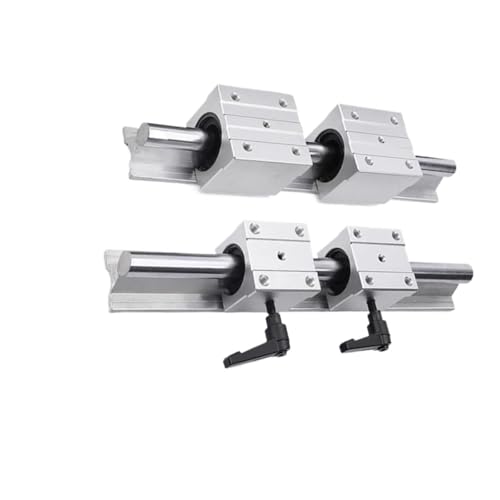 ���j�A�K�C�h���[�� SBR12 SBR16 SBR20 250mm 300mm 1000mm & 4�� UU�V���t�g���b�h�x�A�����O�u���b�N CNC���i�p�X���[�X���[�V���� (SBR20,1000mm)