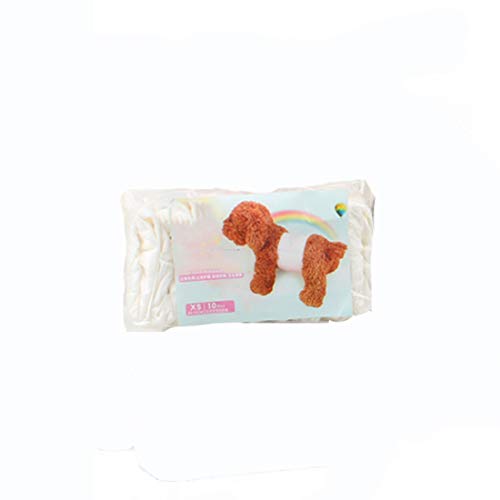 Couches de chien mâles jetables absorbantes pour hygiène canine x12