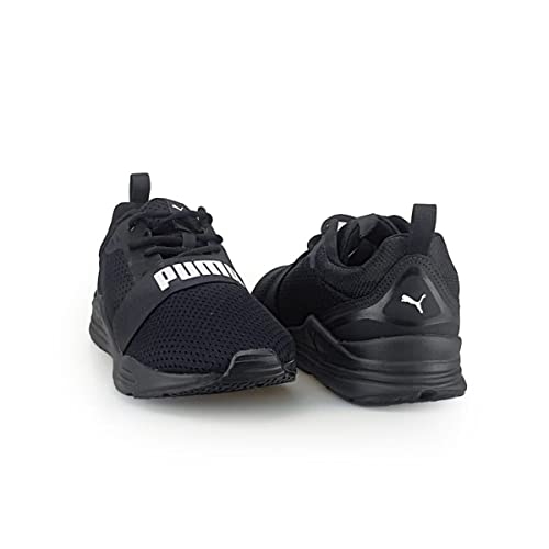 Tênis Puma Puma Wired Run BDP adulto-unissex, preto e branco, 39