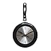 Produktbild JELY Stilvolle Mutige Klassische Quarz-Wanduhr, Metall Bratpfanne Design Non Ticking Silent-8-Zoll-Durchmesser Home Küche-Büro-Schule Uhr leicht zu lesen,1