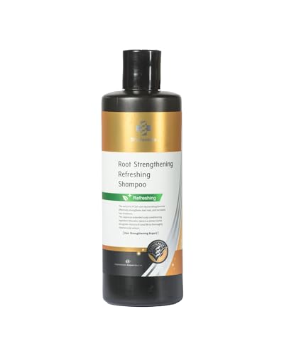 Dr's Formula Root Strengthening Refreshing Shampoo for Oily Scalp Rescue Brittle Fragile Hair and Hydrate Scalp Care Volume for Thinning Hair 10.58 fl oz