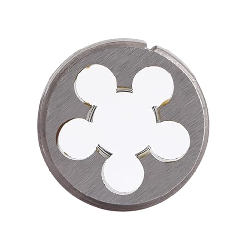 1 pièce M20x1mm Filière Ronde à Pas Fin, Filière Ronde à Main Droite en Acier Alliage Métrique pour Filetage Moule Usinage Réparation Coupe de Vis Outil Fixe