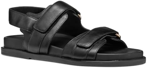 Geox D Adelash A Slide sandalen voor dames, zwart, 40 EU, zwart, 40 EU