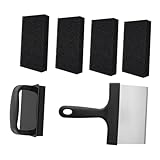 TOGEVAL Teiliges BBQ Reinigungsset mit Grillbürste und Edelstahl schaber...