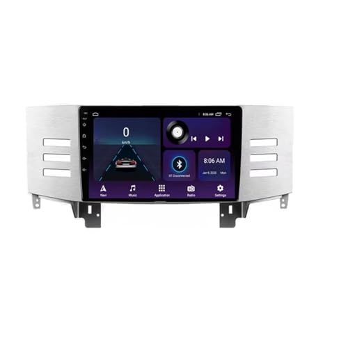 Pantalla Carplay coche inalámbrica Toyota Mark X 1 Reiz X120 2004-2009 1G+32G Bluetooth