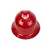 Full Brim 4 Pt Ratchet - Vented - Red