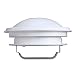 Ventola di ventilazione per tetto, protezione dalle zanzare, per roulotte, camper, caravan, barca, bianco con chiusura a scatto.