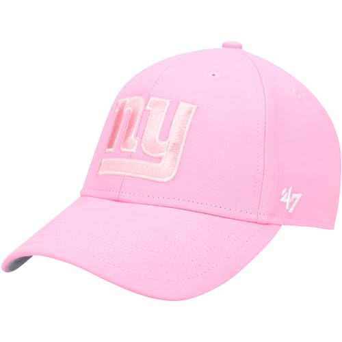 47 Girls Youth Pink New York Giants Rose MVP Adjustable Hat