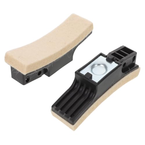 TOPBATHY Pastillas de Freno para Bicicletas Estáticas de 10 MM de Grosor Repuesto de Fieltro de Lana para Bicicletas de Fitness Pack 2 Unidades Compatibles para Uso en Gimnasio y