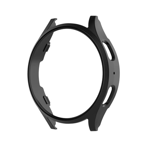 Image of T Teclusive Bumper Case Compatible for Galaxy Watch 4 40mm | Protective Slim Curved Hard Shell Bumper Protection Cover for Watch 4 4.0 cm (Black, 40mm)