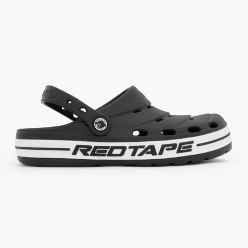 Image of Red Tape Slider Clogs for Men for Everyday Comfort| Casual Pool Sliders.