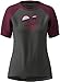 Produktbild Zimtstern Damen Heartz T-Shirt, Gun Metal-Windsor Wine, M