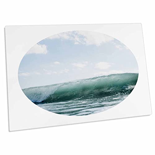3dRose Desk Pad Ocean Wave Curling Fotografía 58x41 cm