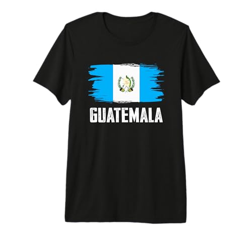 T-Shirt Guatemala pour Hommes et Femmes Drapeau guatémaltèque Guatemala T-Shirt Haut de Gamme