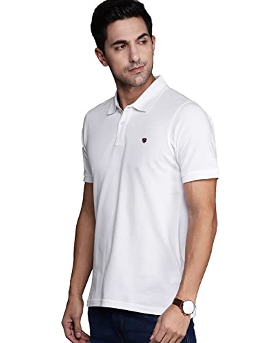Image of Men's Casual Cotton Polo Tshirt (N1002-AIRFORCE mp)