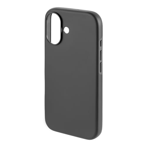 Image of TEKNE Solid Polycarbonate Case for iPhone 17 | MagSafe Compatible | Upto 6ft Drop Protection | Anti-Fingerprint | Shockproof Corners | Slim Back Cover (Black)